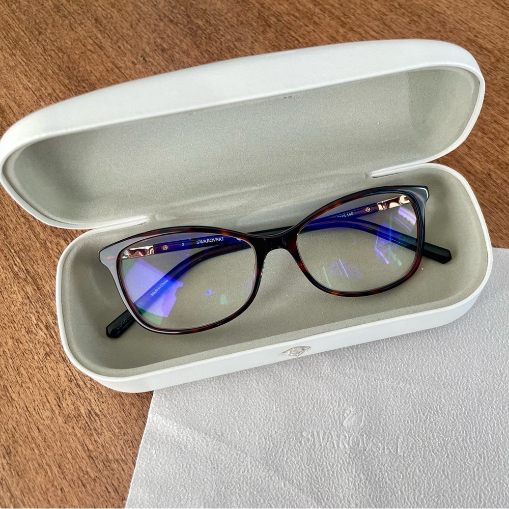 Swarovski Women's Glasses in Black and Brown